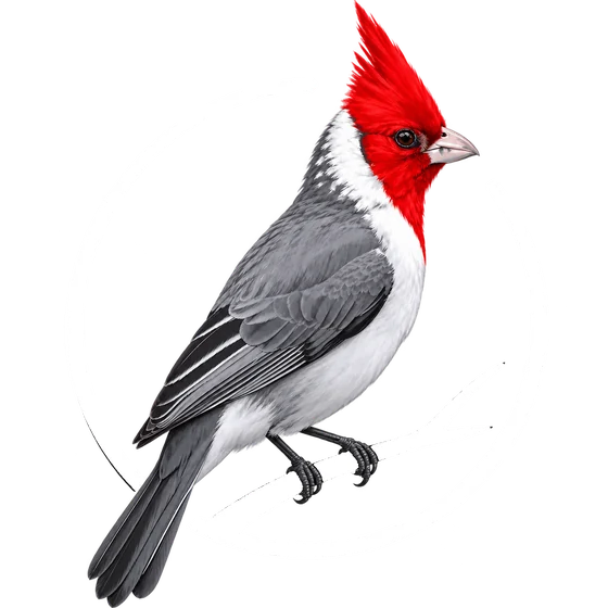 Logo de Cardenal AI: un cardenal común sobre una rama